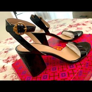 Tory Burch, Black Elizabeth Sandals size 6